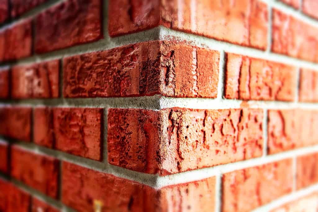 A picture of a brick wall